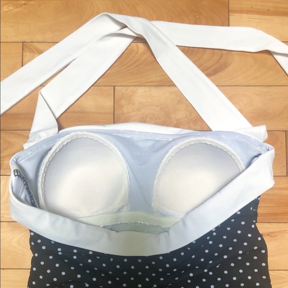 Ralph Lauren Polka Dot One Piece Bathing Suit Sz 6 - Picture 3 of 4